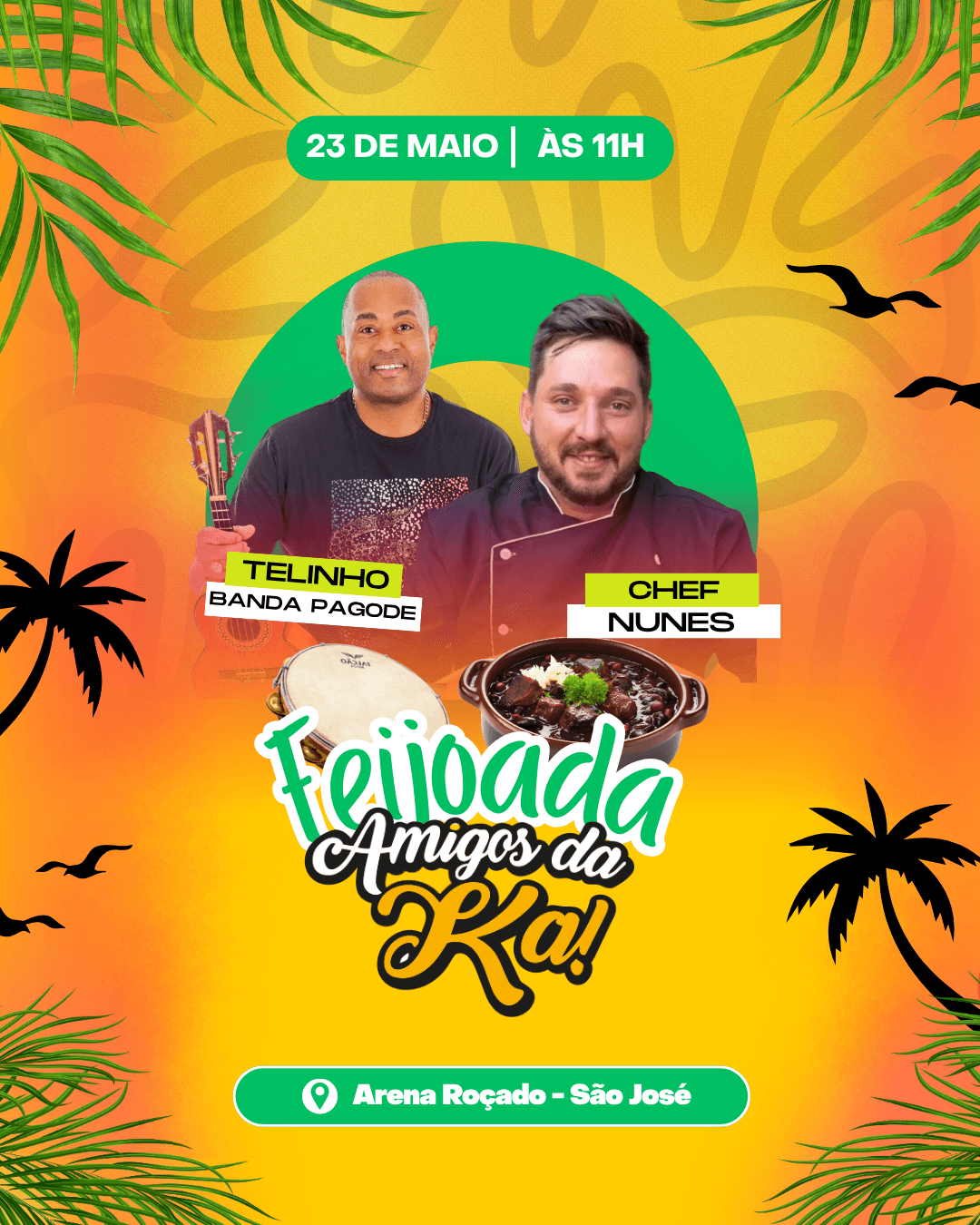 Chef Nunes e Telinho