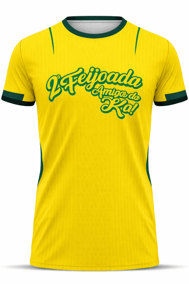 Camiseta do evento - amarela